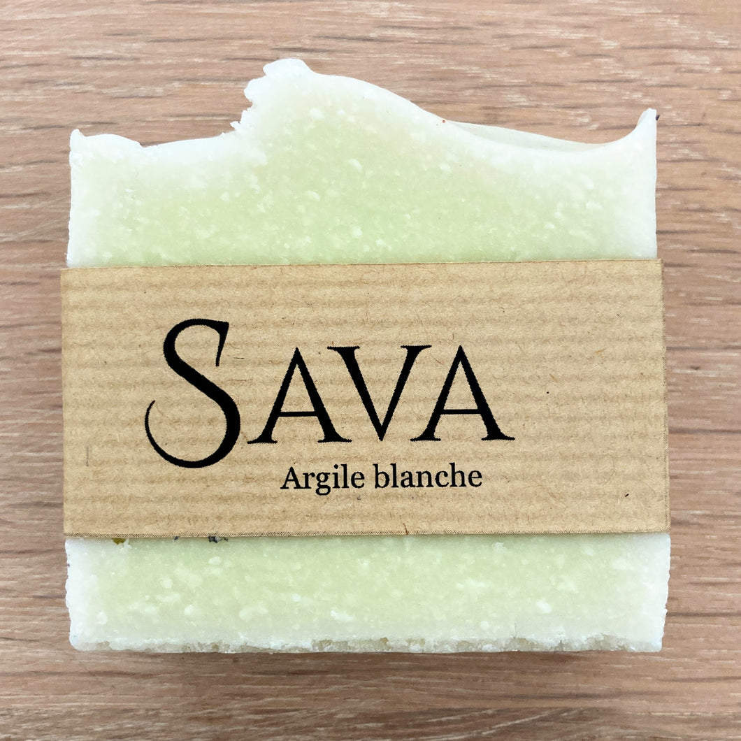 Savon doux à l'argile blanche