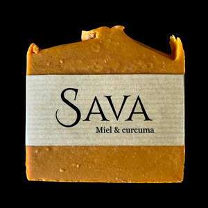 Savon naturel au miel & curcuma