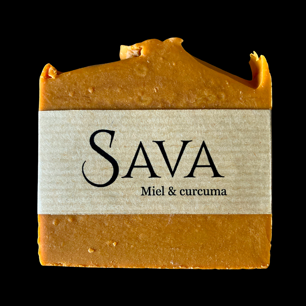 Savon naturel au miel & curcuma